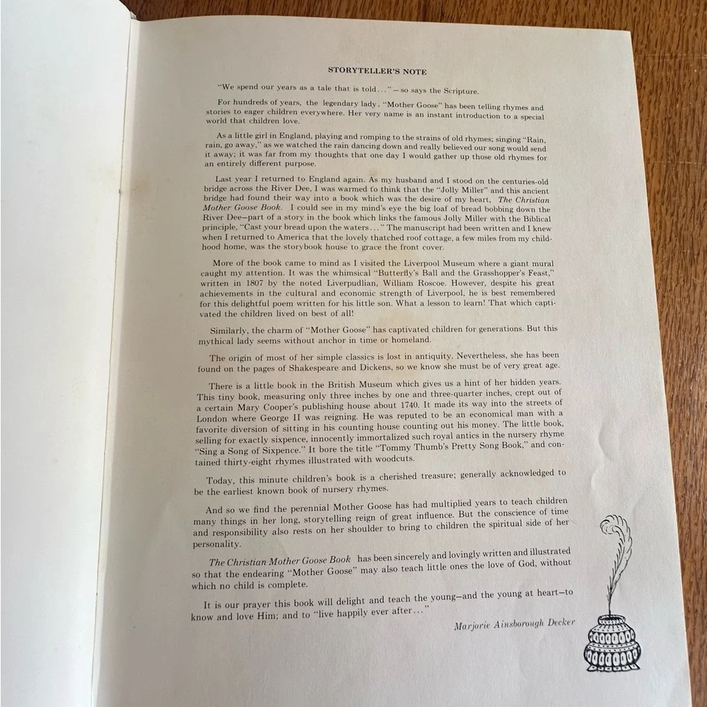 Hardback Book “The Christian Mother Goose Book” - Picture 13 of 13